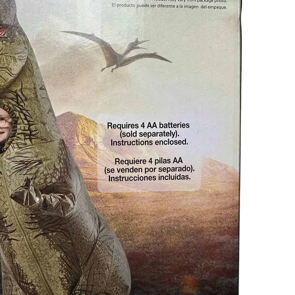 Jurassic World | Boy | Rubies Inflatable T-Rex Party Halloween Costume | OS